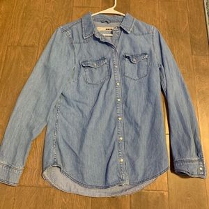 Top shop Moto button down!